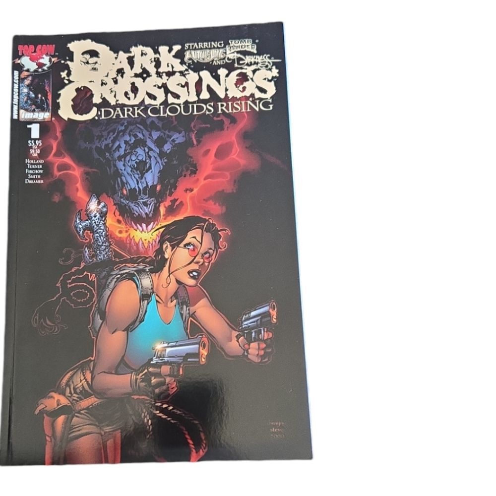 2000 IMAGE Comics DARK CROSSINGS: Dark Clouds Rising - Lara Croft
